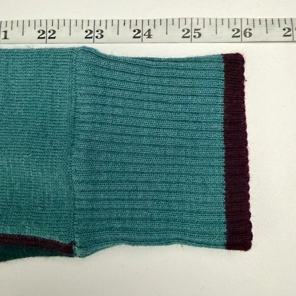 Smartwool Optic Frills Double Knit Pullover Sweater Women's Medium Merino Wool - Picture 13 of 16